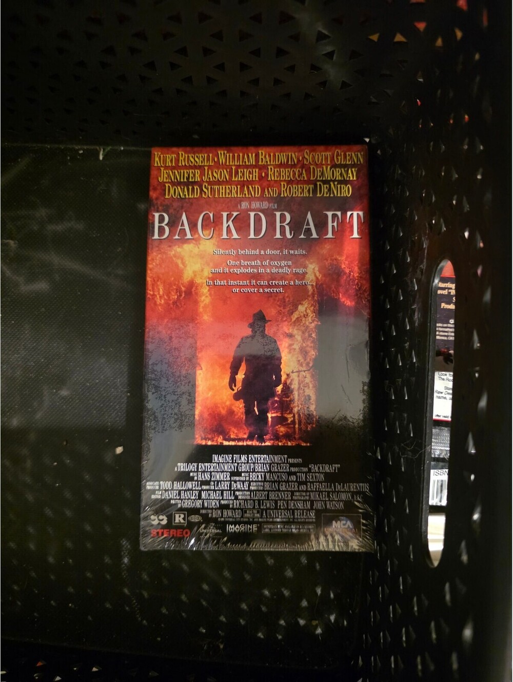 Backdraft VHS Movie Tape Factory sealed